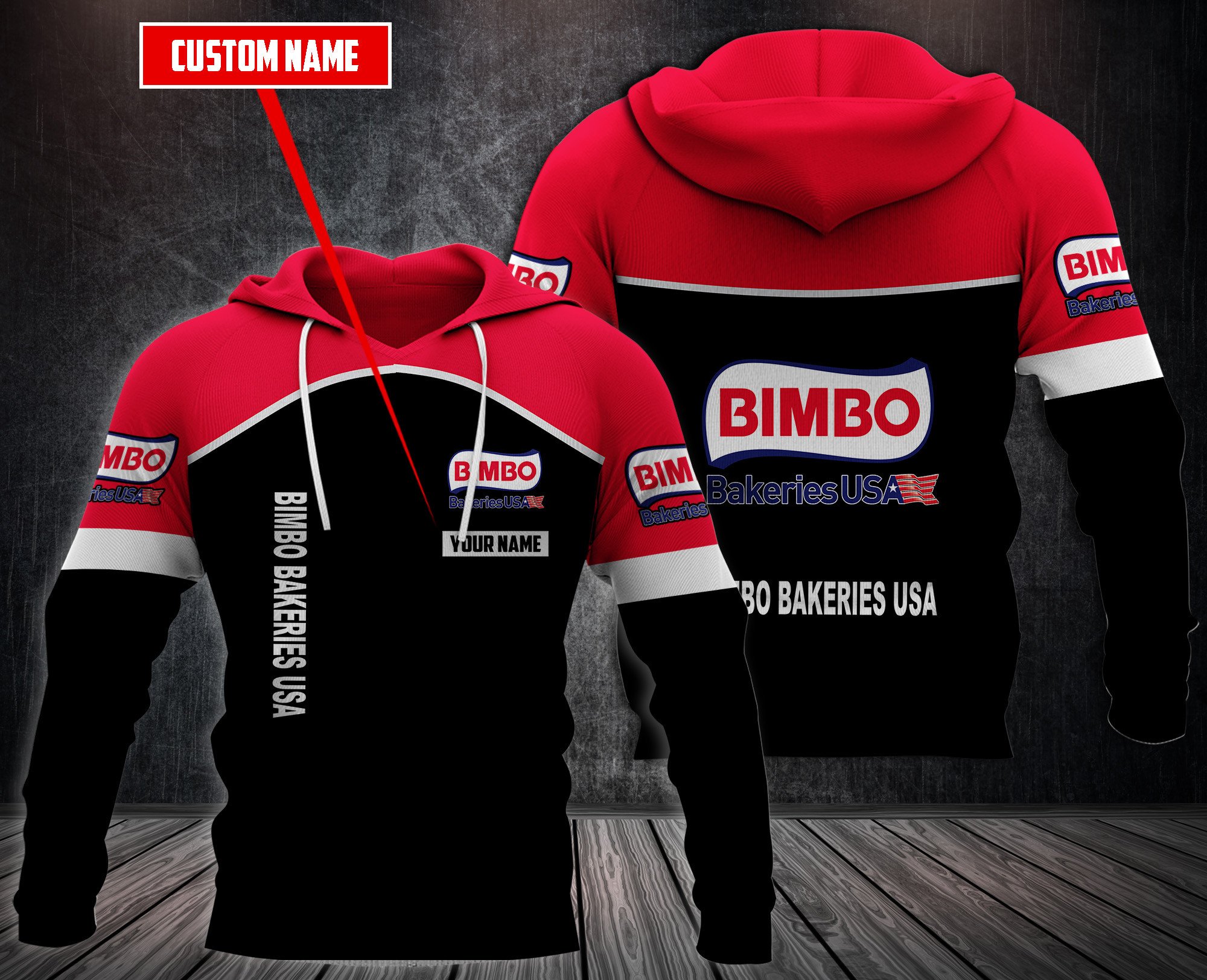 Personalized-Bimbo-Bakeries-Usa-3D-Hoodie-Fleece-Hoodie-2
