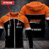 Personalized Bnsf Railway Fleece Hoodie