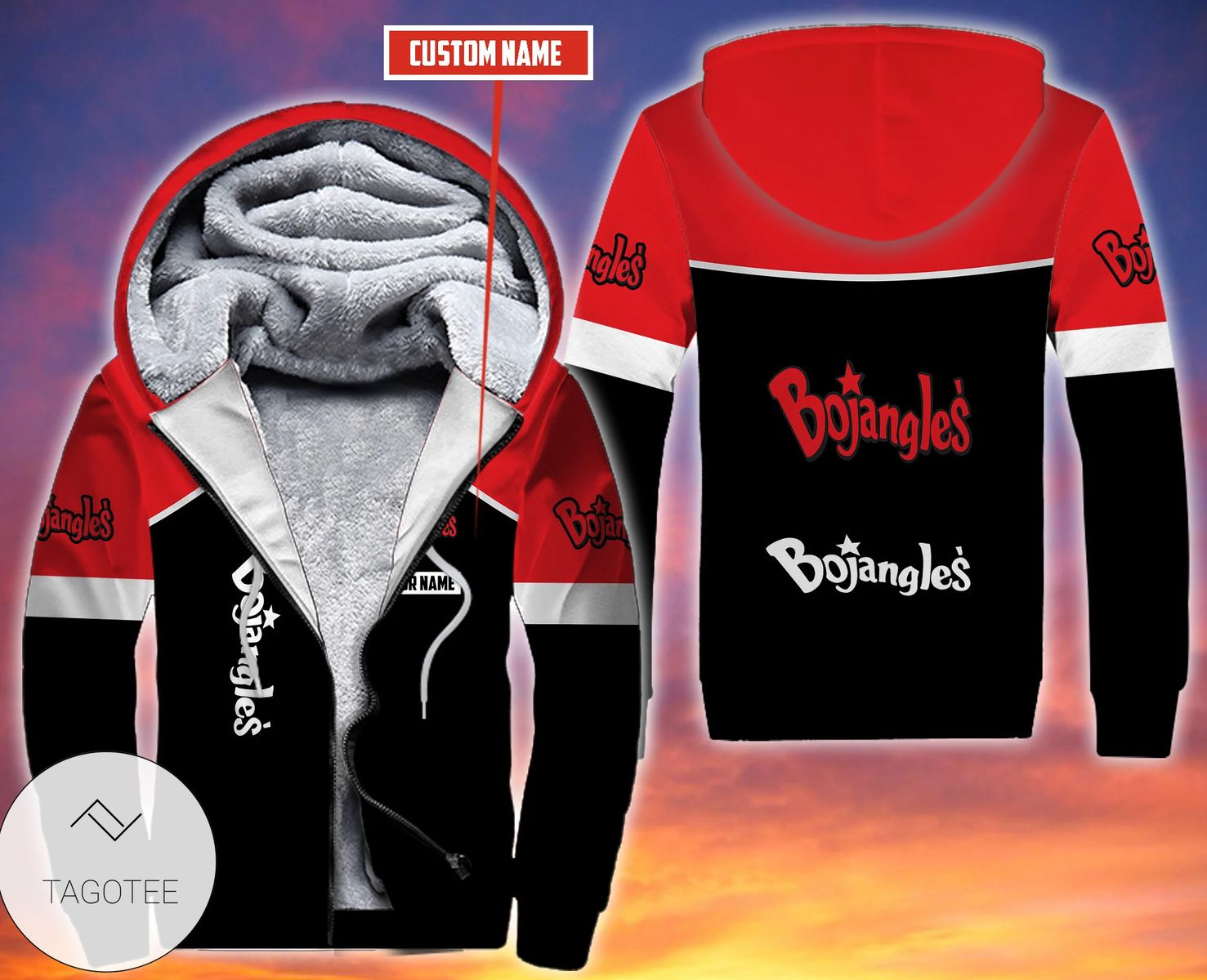 Personalized Bojangles Fleece Hoodie Personalized Bojangles Fleece Hoodie