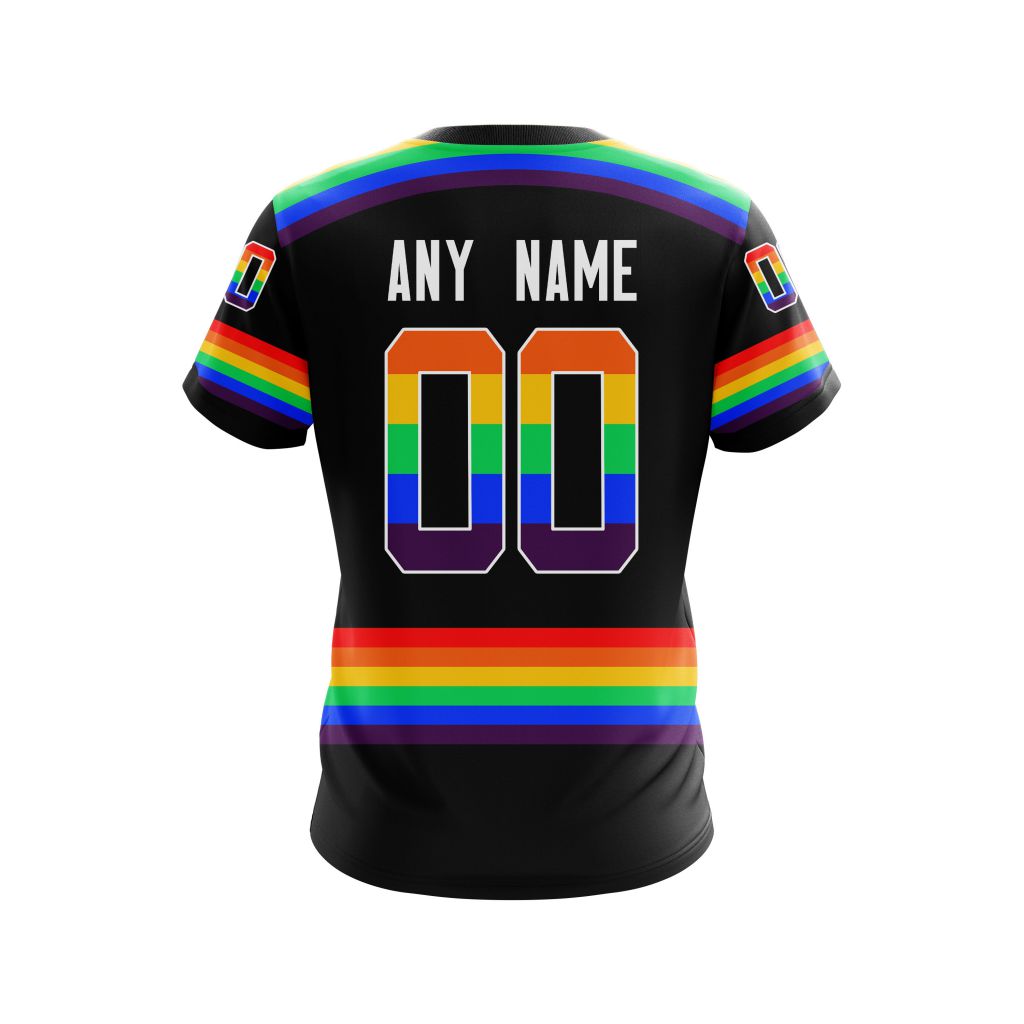 Personalized Boston Bruins Nhl Lgbt Pride 3D Shirt Personalized Boston Bruins Nhl Lgbt Pride 3D Shirt