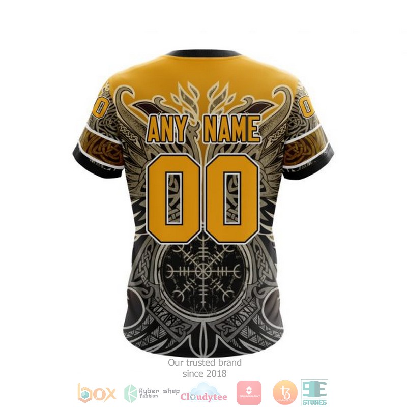 Personalized Boston Bruins Nhl Norse Viking Symbols Custom 3D Shirt Personalized Boston Bruins Nhl Norse Viking Symbols Custom 3D Shirt