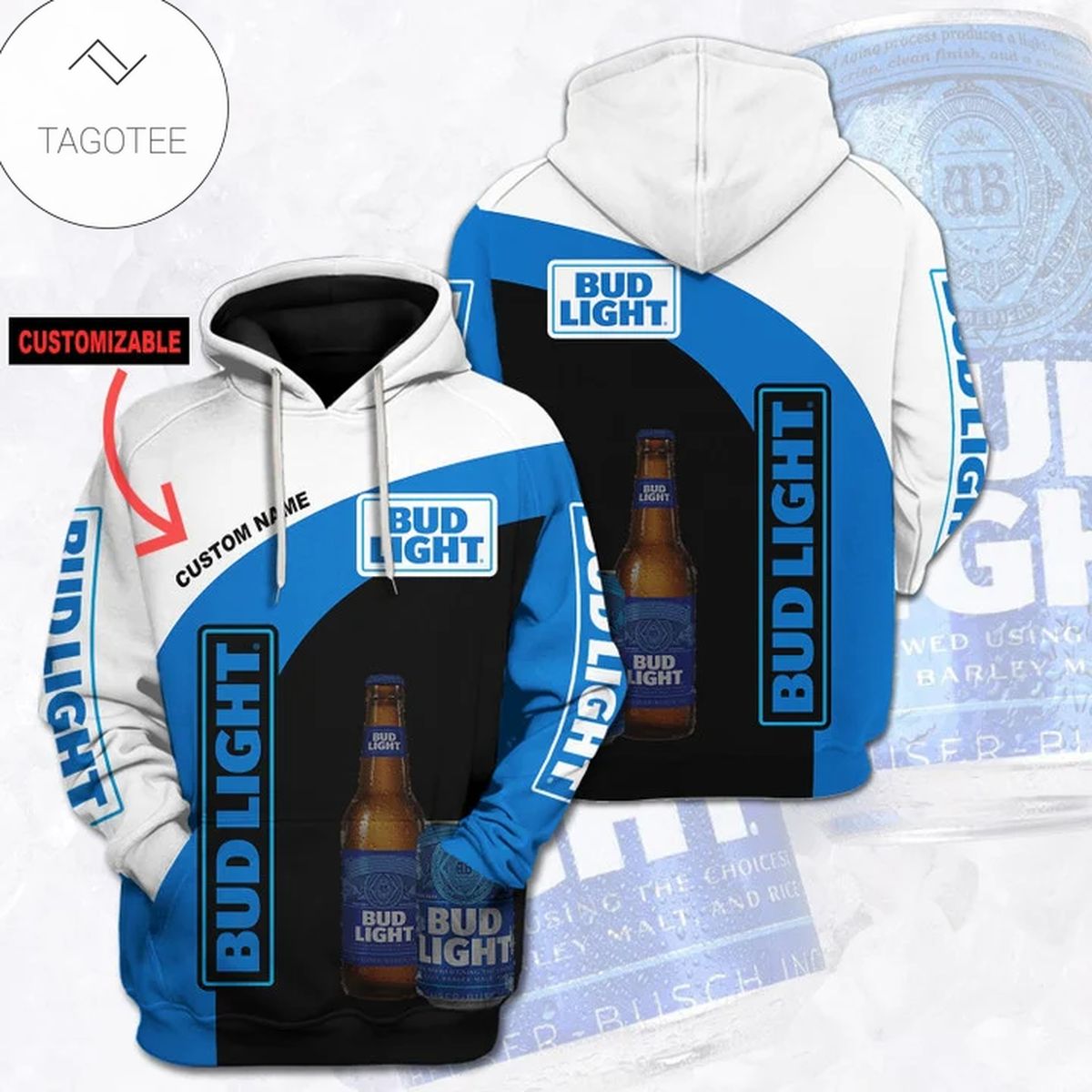 Personalized Bud Light Hoodie Personalized Bud Light Hoodie