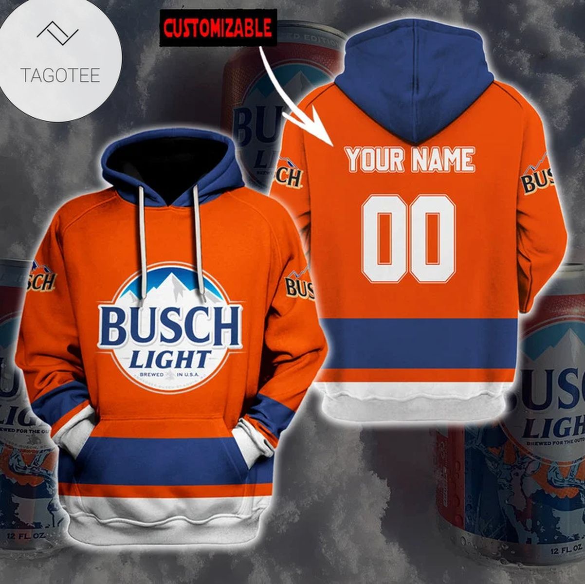 Personalized Busch Light Hoodie Personalized Busch Light Hoodie