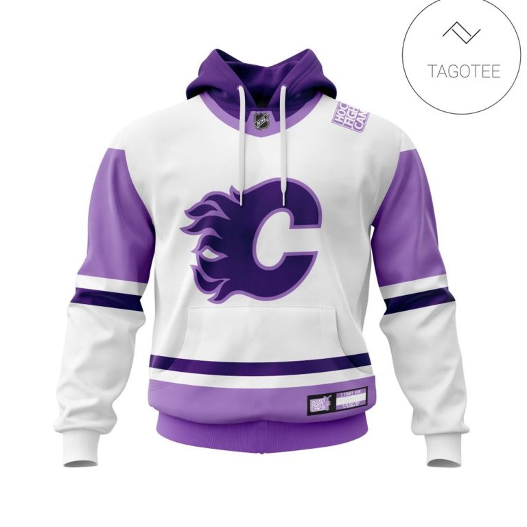 Personalized-Calgary-Flames-Fight-Cancer-Hoodie-1