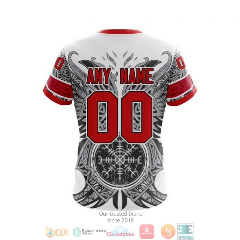 Personalized Calgary Flames Nhl Norse Viking Symbols Custom 3D Shirt Personalized Calgary Flames Nhl Norse Viking Symbols Custom 3D Shirt