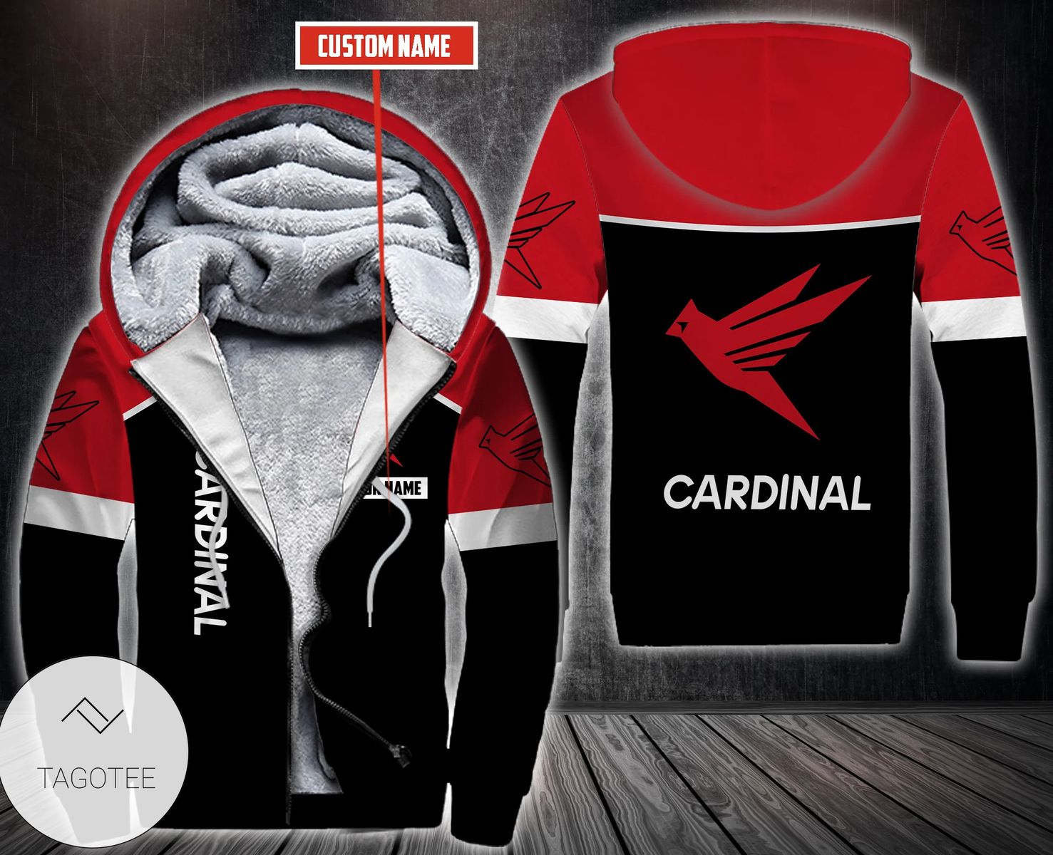 Personalized Cardinal Logistics Management Corporation Fleece Hoodie Personalized Cardinal Logistics Management Corporation Fleece Hoodie