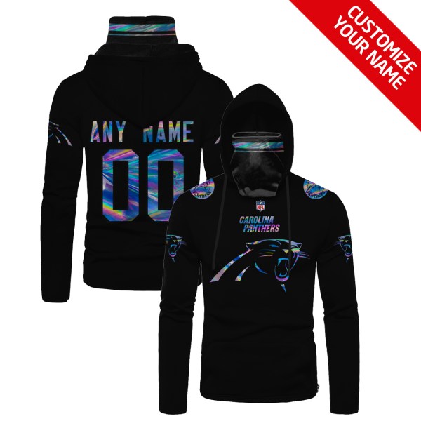 Personalized-Carolina-Panthers-Black-Custom-3D-Hoodie-Mask-1
