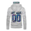 Personalized Carolina Panthers White Custom 3D Hoodie Mask