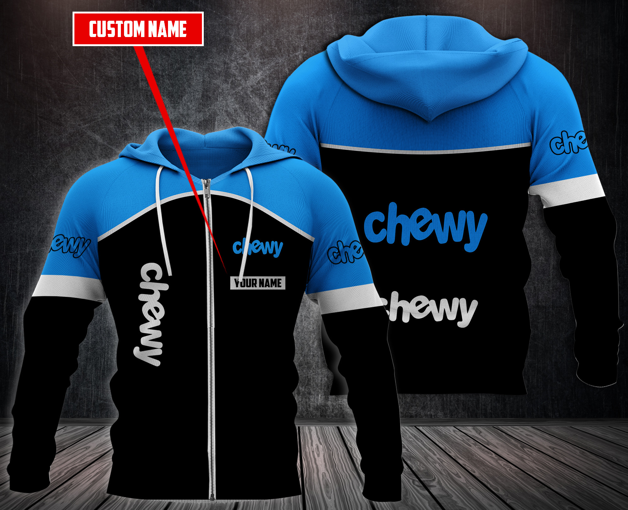 Personalized-Chewy-3D-Fleece-Hoodie-Hoodie-3