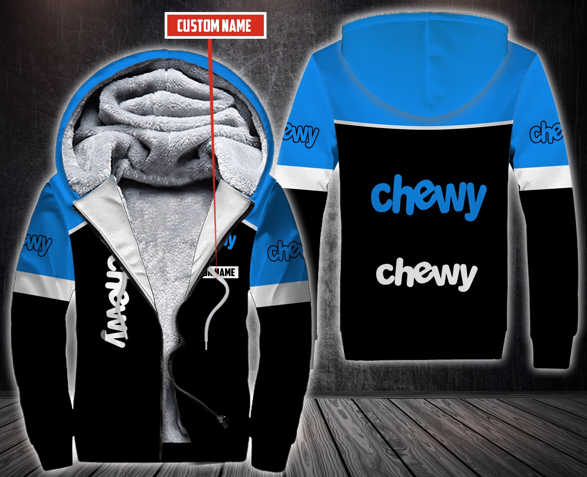 Personalized-Chewy-Fleece-Hoodie-1