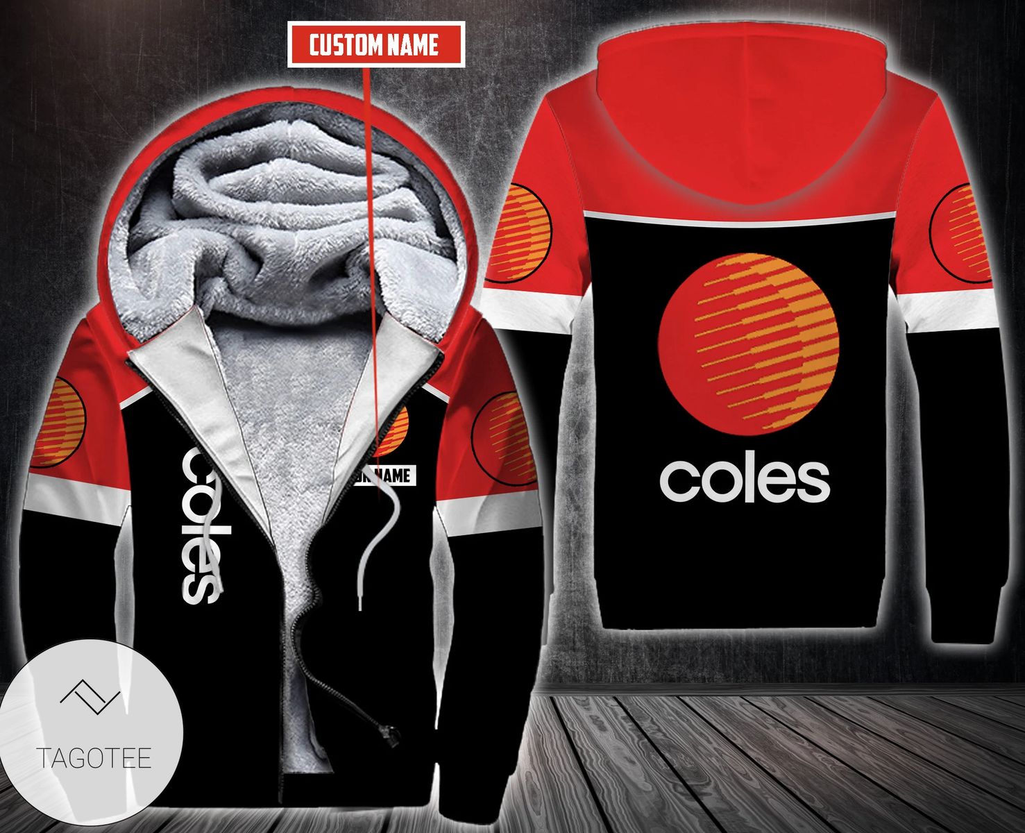 Personalized Coles Fleece Hoodie Personalized Coles Fleece Hoodie