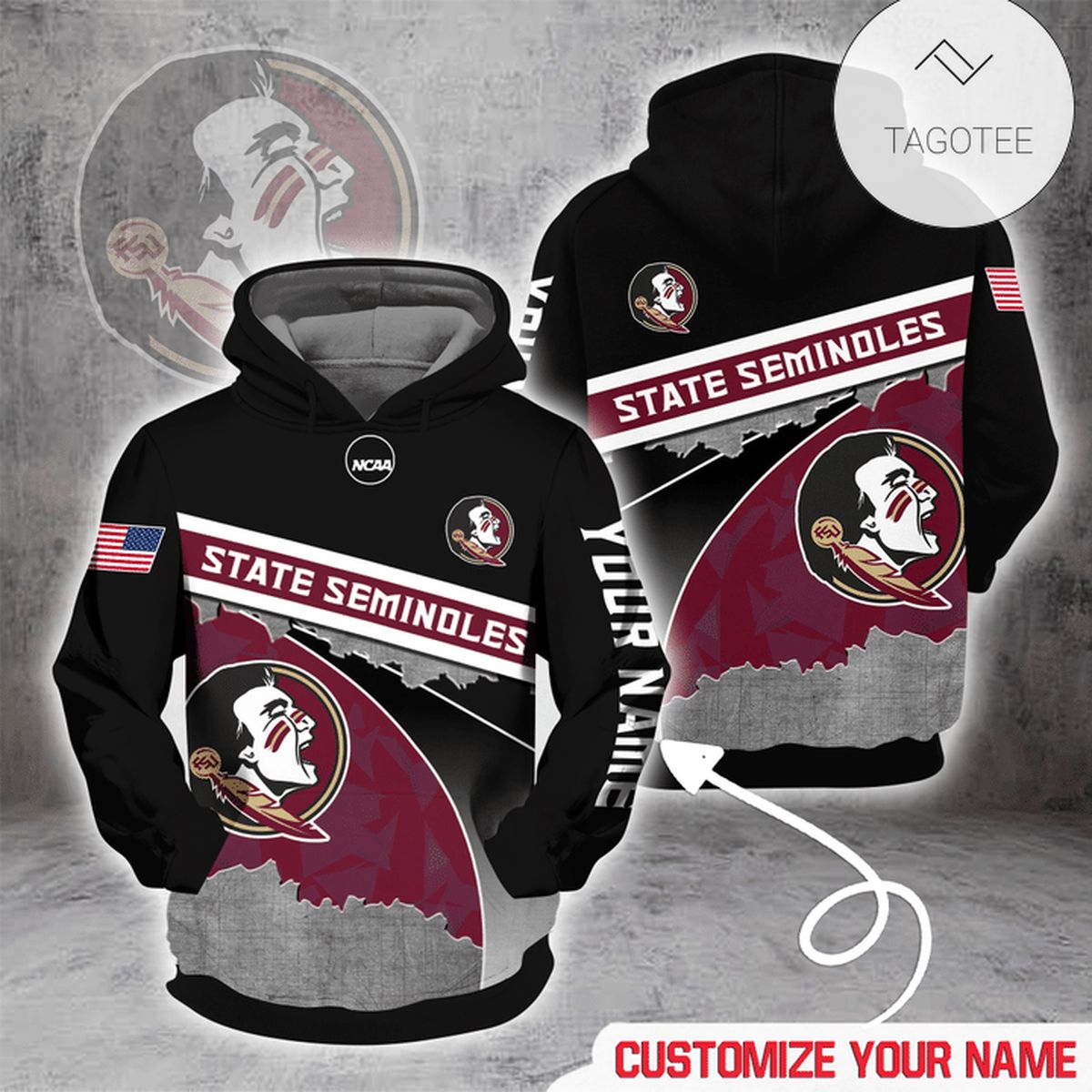 Personalized College State Seminoles Hoodie Personalized College State Seminoles Hoodie