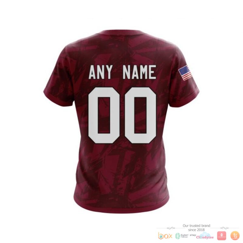Personalized Colorado Avalanche With American Flag 3D Shirt Personalized Colorado Avalanche With American Flag 3D Shirt