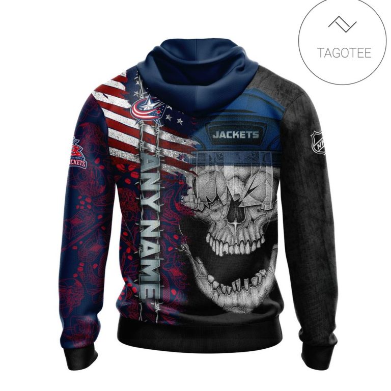 Personalized-Columbus-Blue-Jackets-Skull-Hoodie-2
