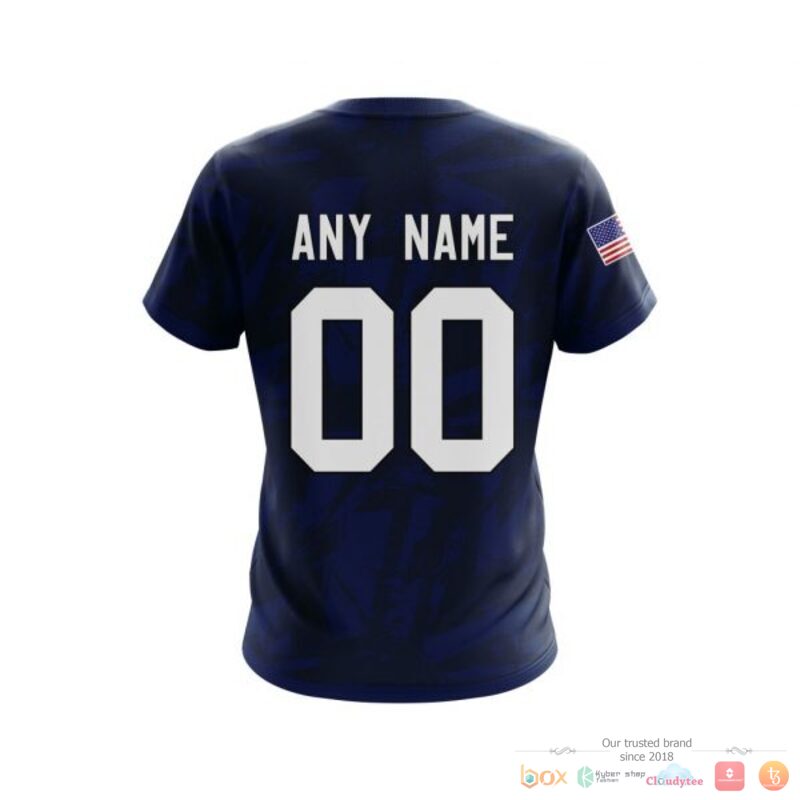 Personalized Columbus Blue Jackets With American Flag 3D Shirt Personalized Columbus Blue Jackets With American Flag 3D Shirt