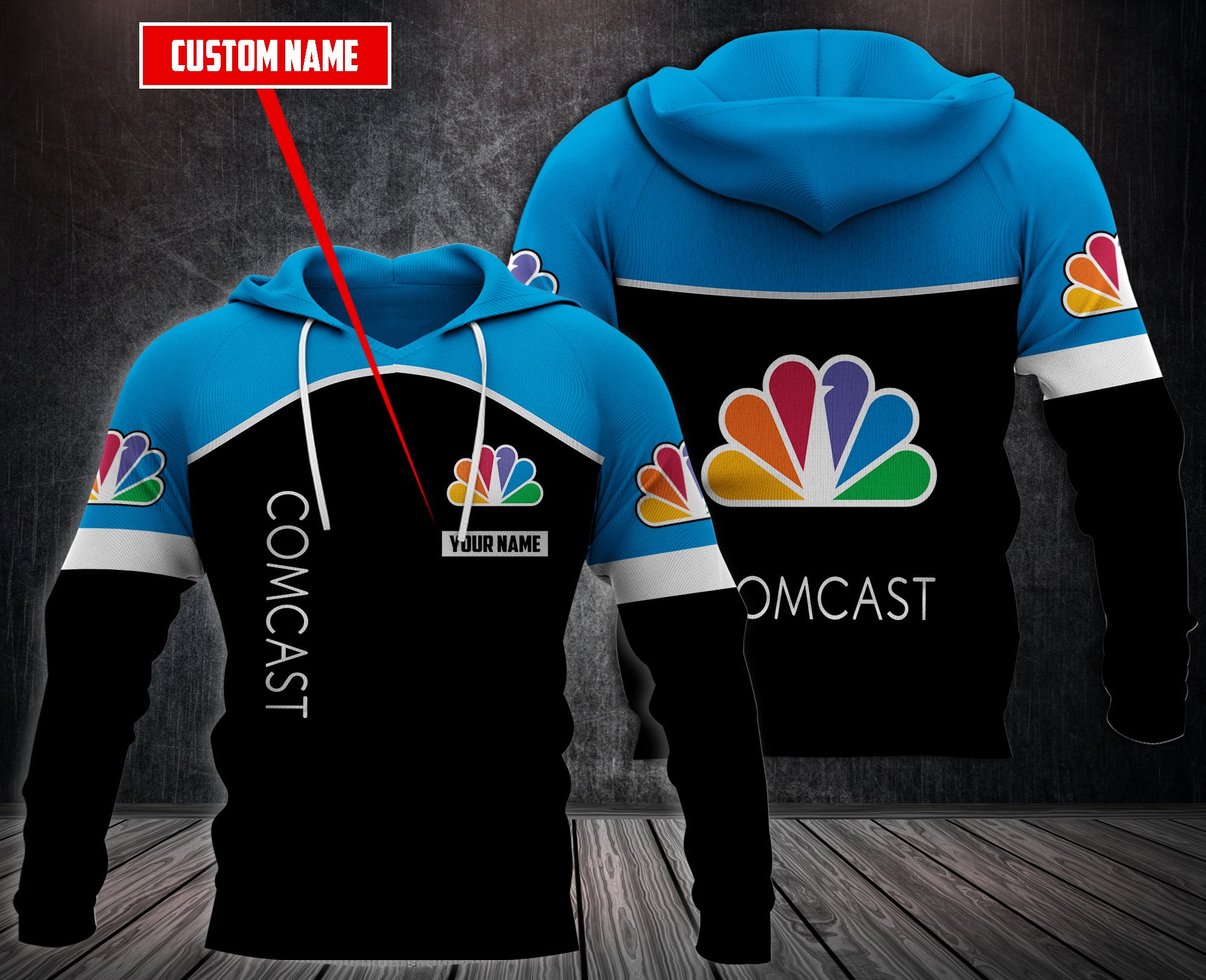 Personalized-Comcast-Custom-Hoodie-Fleece-Hoodie-2