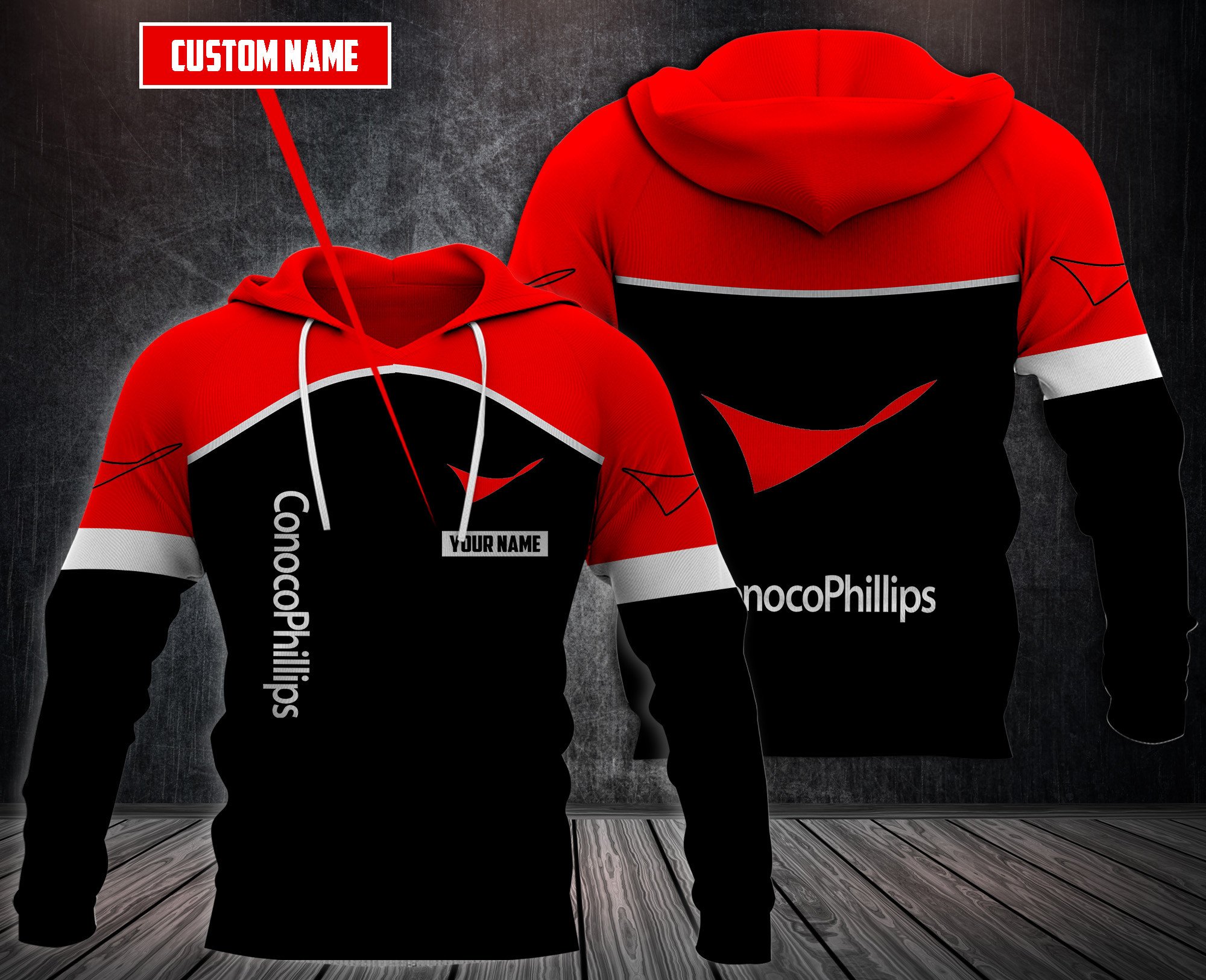 Personalized-Conocophillips-3D-Hoodie-Fleece-Hoodie-2