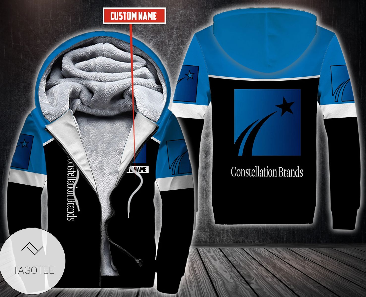 Personalized Constellation Brands Fleece Hoodie Personalized Constellation Brands Fleece Hoodie