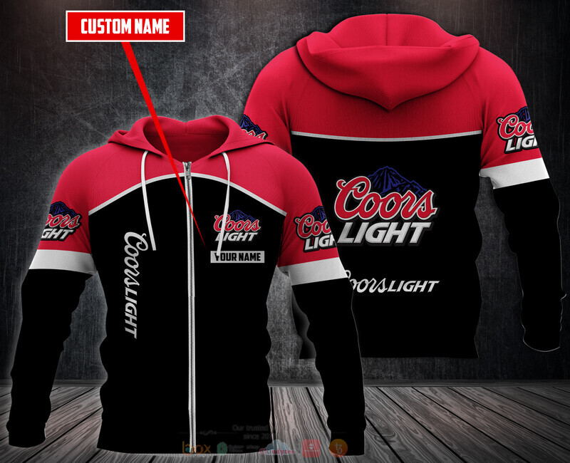 Personalized Coors Light 3D Fleece Hoodie Personalized Coors Light 3D Fleece Hoodie