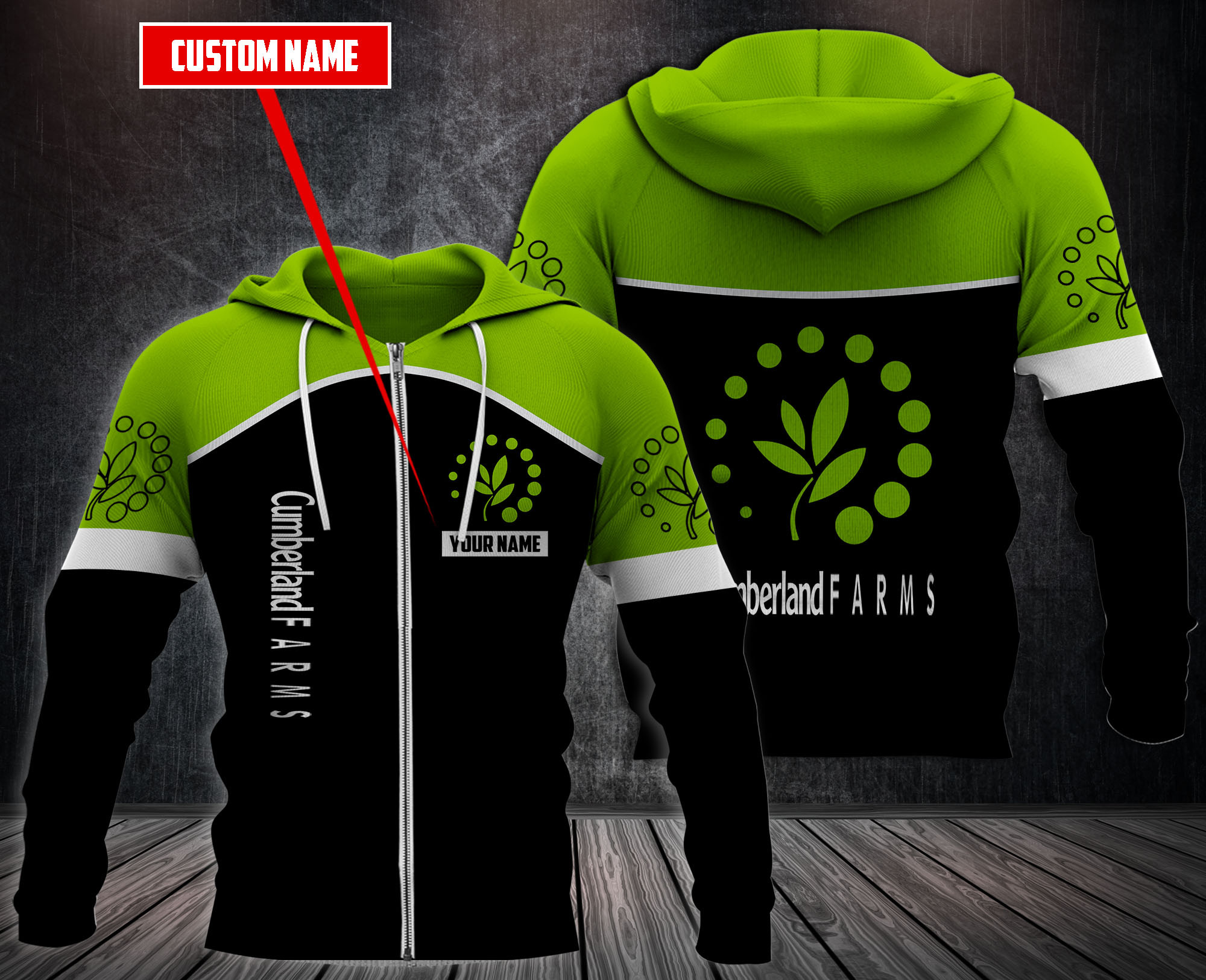Personalized Cumberland Farms 3D Fleece Hoodie Personalized Cumberland Farms 3D Fleece Hoodie