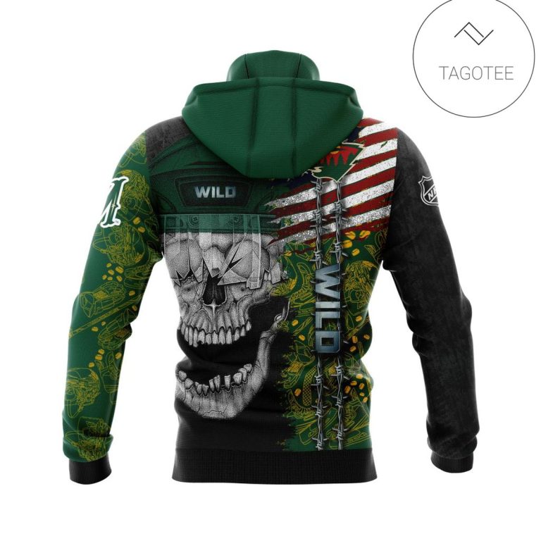 Personalized-Custom-Name-Minnesota-Wild-Skull-Gaiter-Mask-Hoodie-2