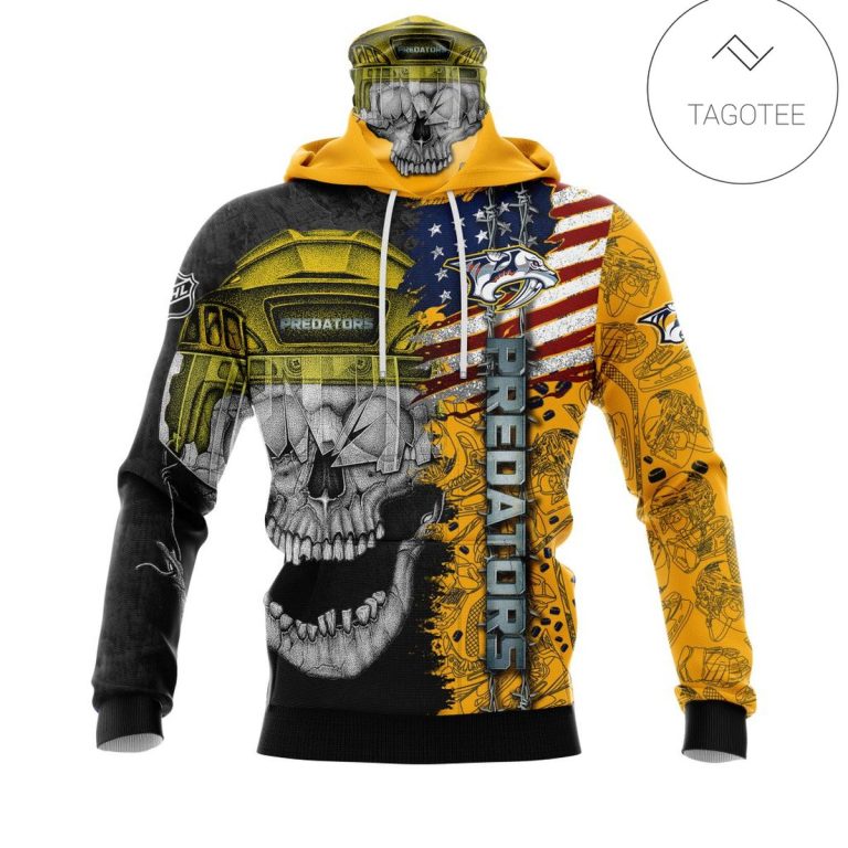 Personalized-Custom-Name-Nashville-Predators-Skull-Gaiter-Mask-Hoodie-1