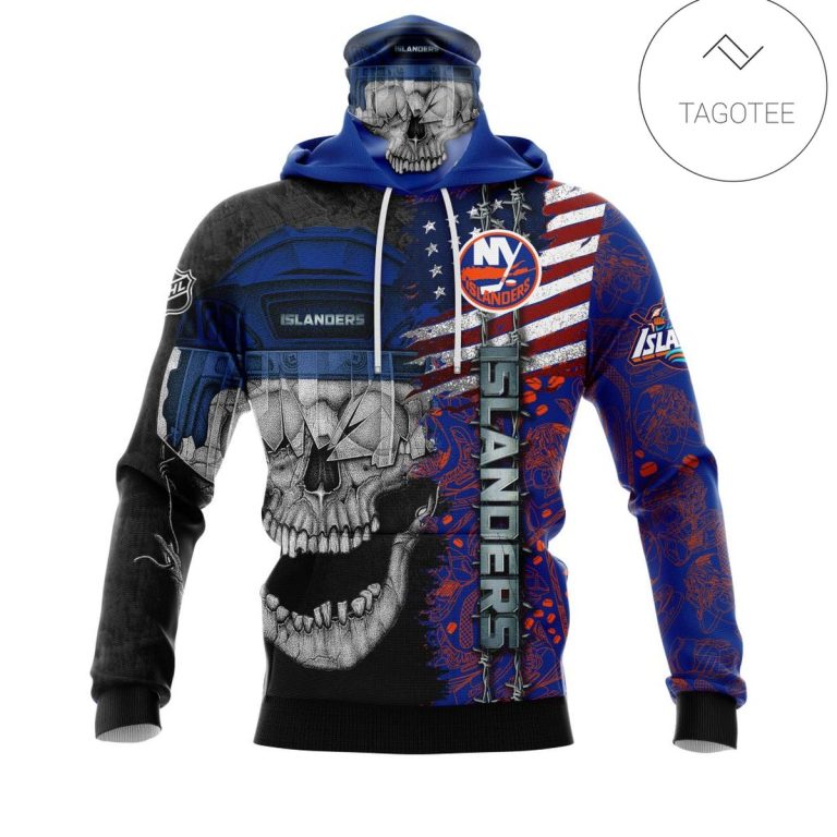 Personalized-Custom-Name-New-York-Islanders-Skull-Gaiter-Mask-Hoodie-1
