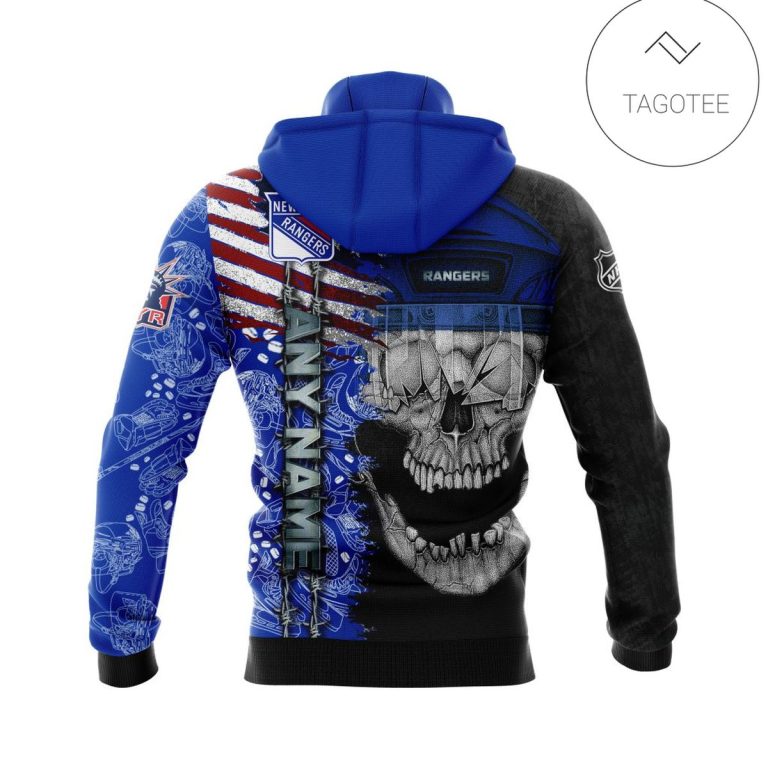 Personalized-Custom-Name-New-York-Rangers-Skull-Gaiter-Mask-Hoodie-2