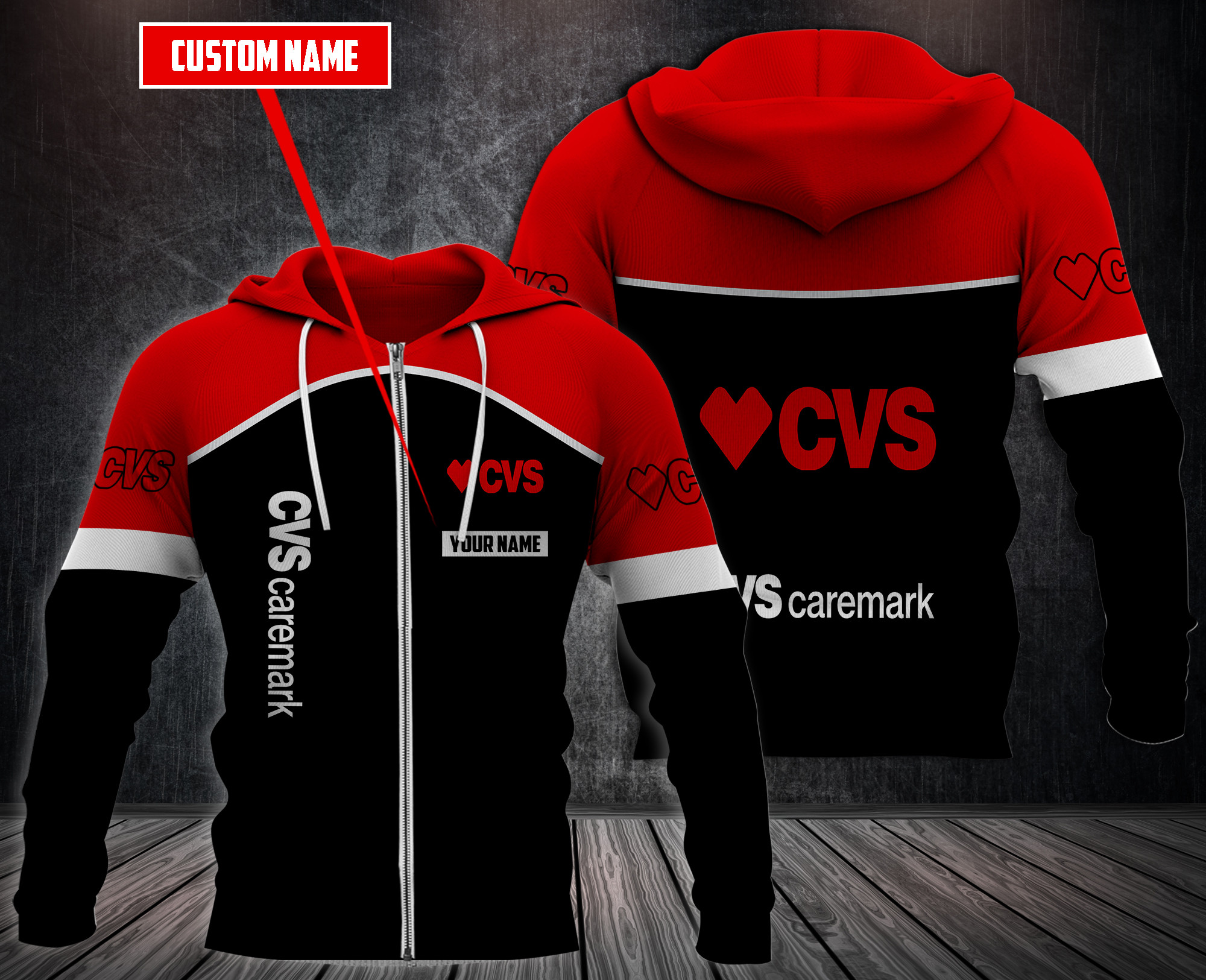 Personalized-Cvs-Caremark-3D-Fleece-Hoodie-Hoodie-3