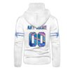 Personalized Dallas Cowboys White Custom 3D Hoodie Mask