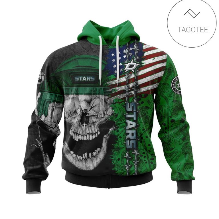 Personalized-Dallas-Stars-Skull-Hoodie-1