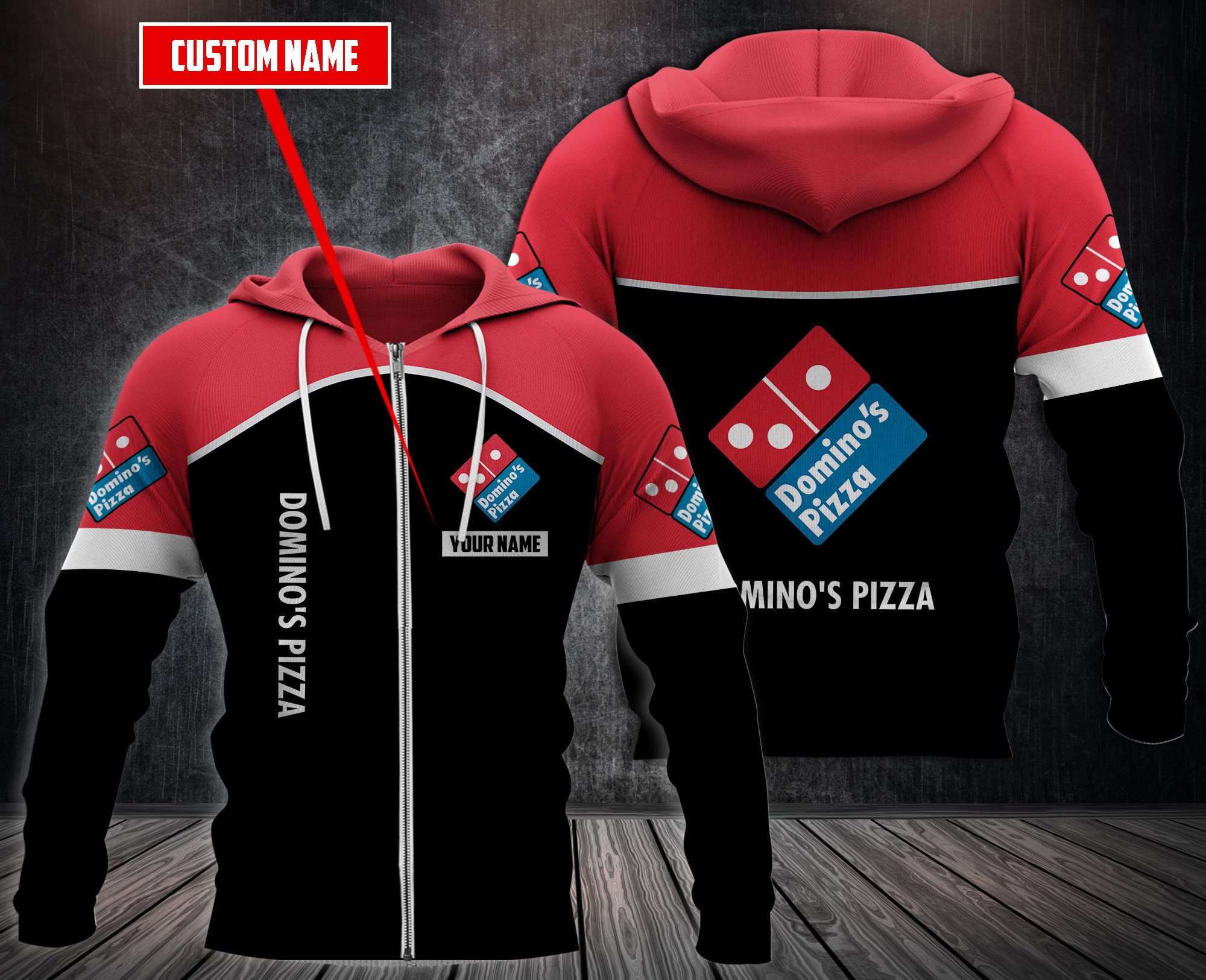 Personalized-DominoS-Pizza-Custom-3D-Hoodie-Fleece-Hoodie-3