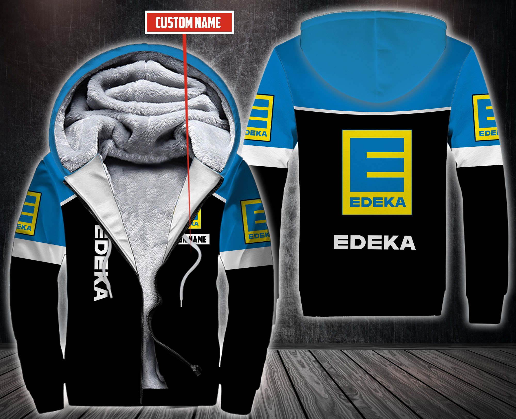Personalized-Edeka-Fleece-Hoodie-1