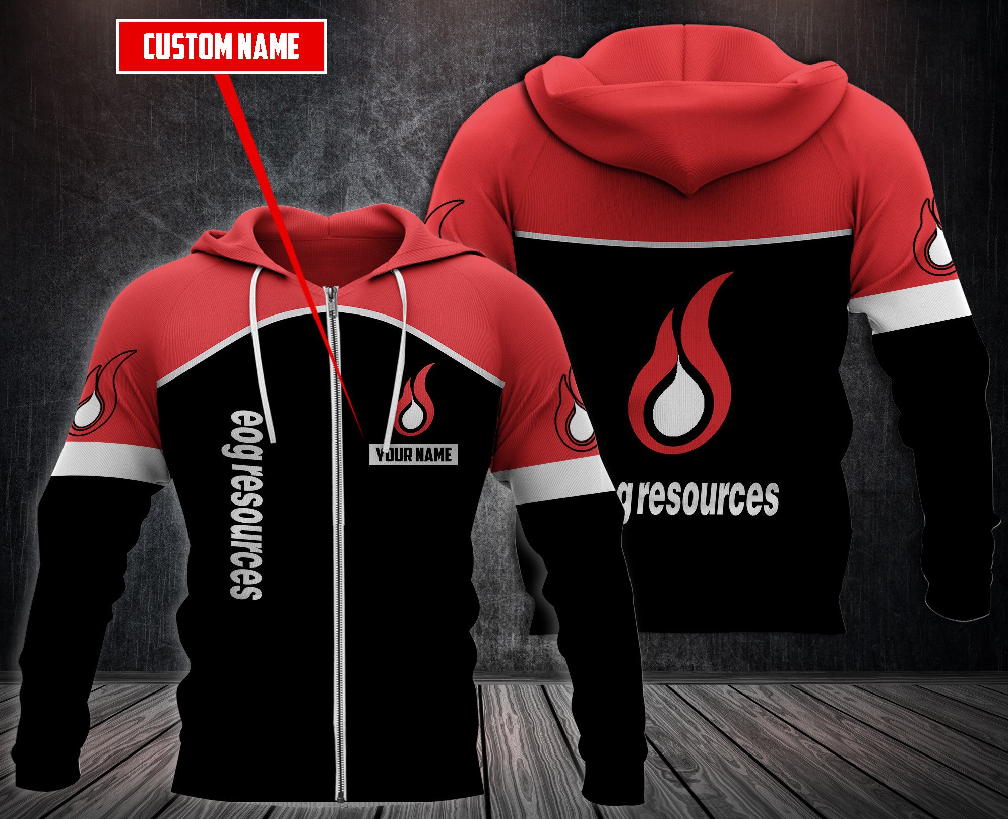 Personalized Eog Resources 3D Hoodie Personalized Eog Resources 3D Hoodie