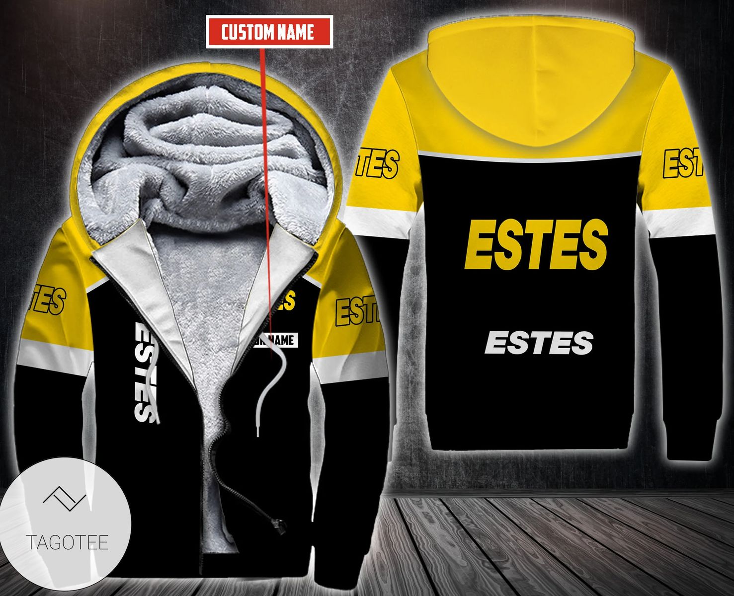 Personalized Estes Express Lines Fleece Hoodie Personalized Estes Express Lines Fleece Hoodie