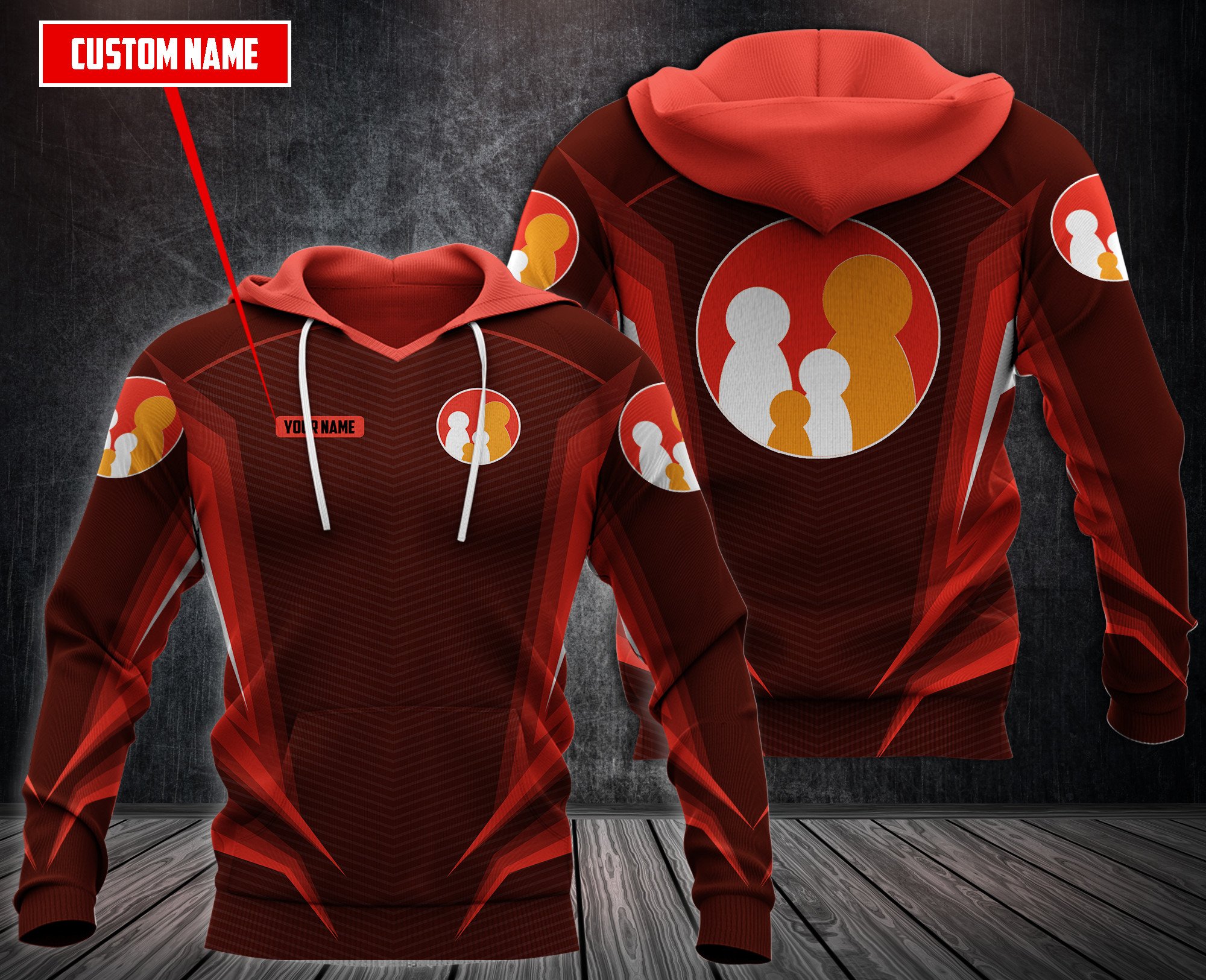 Personalized Family Dollar Custom 3D Fleece Hoodie Personalized Family Dollar Custom 3D Fleece Hoodie