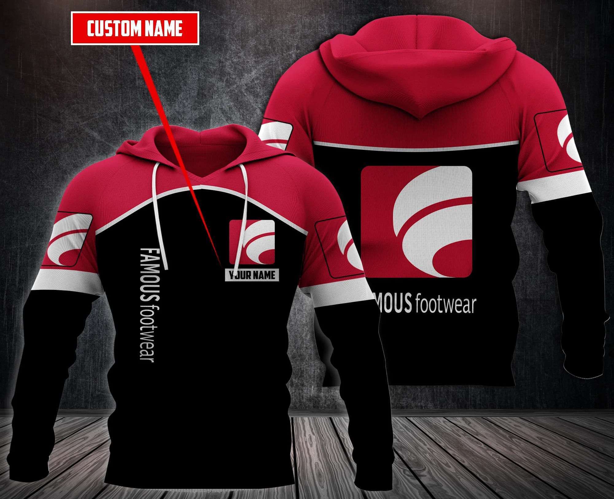 Personalized Famous Footwear Custom Hoodie Personalized Famous Footwear Custom Hoodie