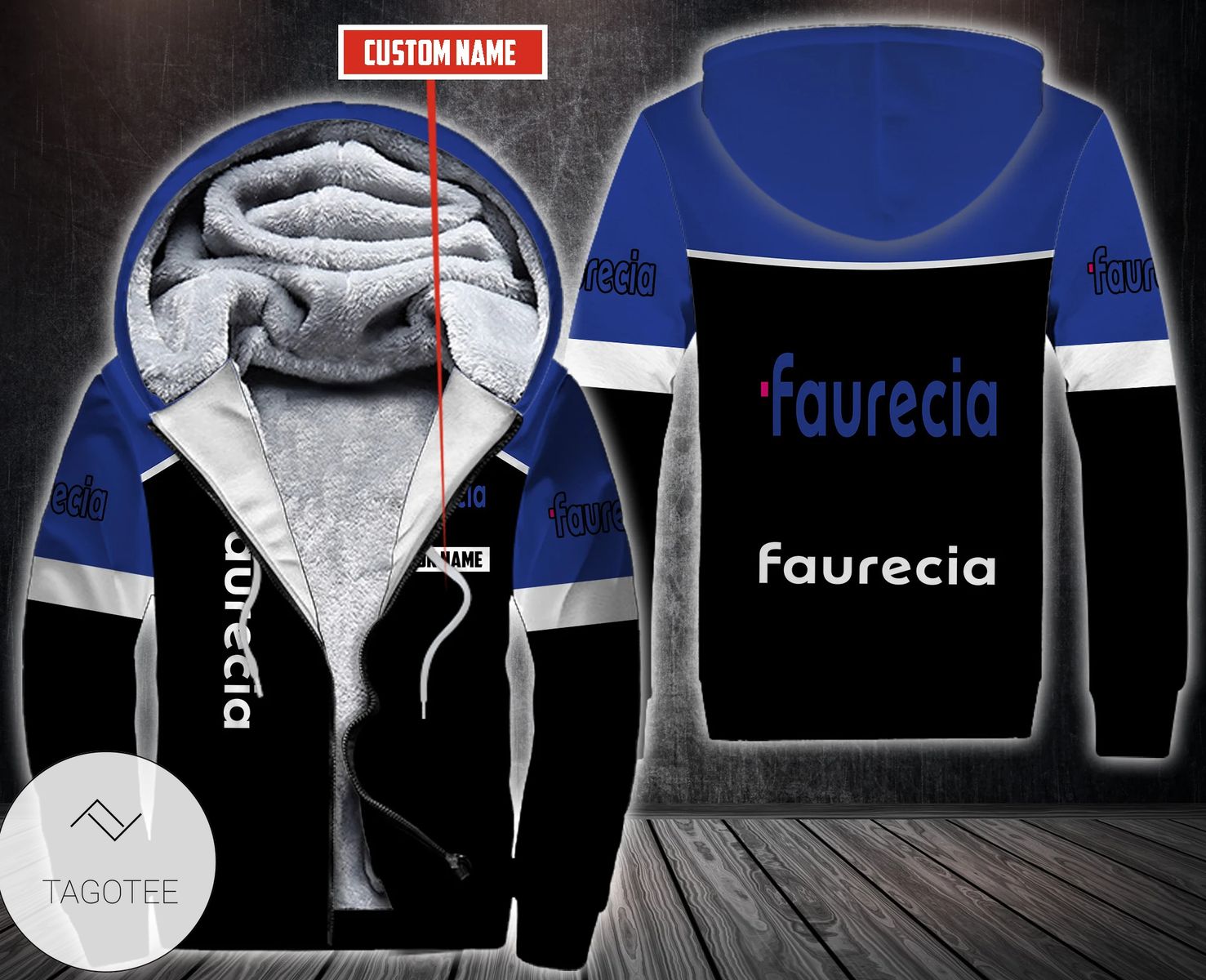 Personalized Faurecia Fleece Hoodie Personalized Faurecia Fleece Hoodie