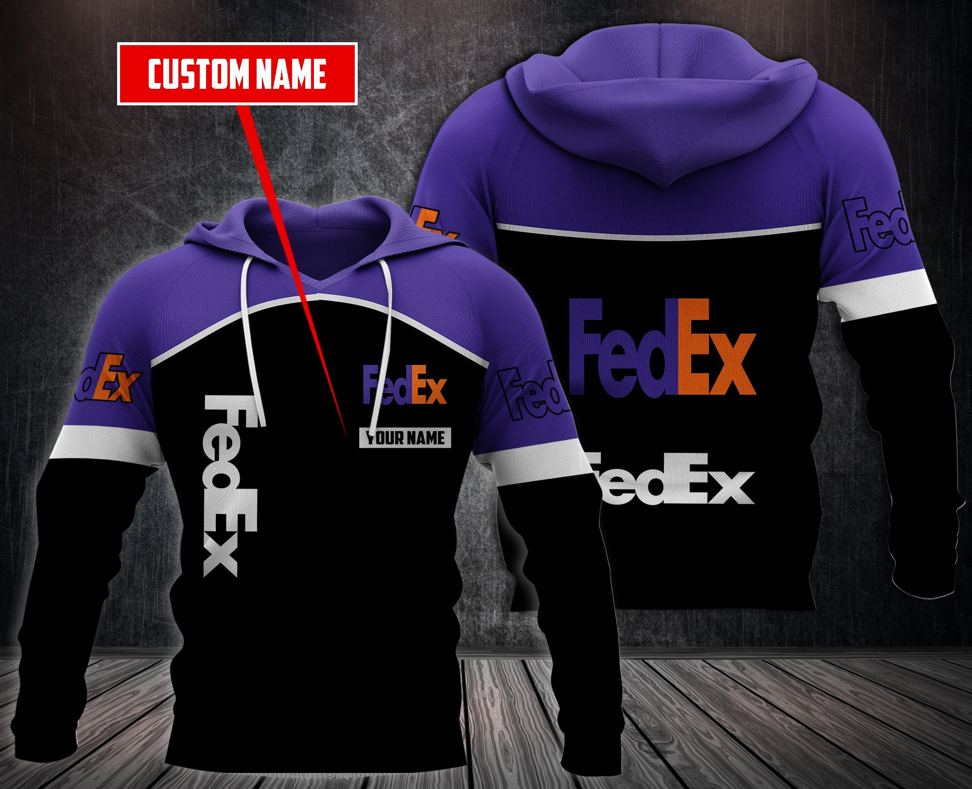 Personalized-Fedex-Custom-3D-Fleece-Hoodie-Hoodie-2