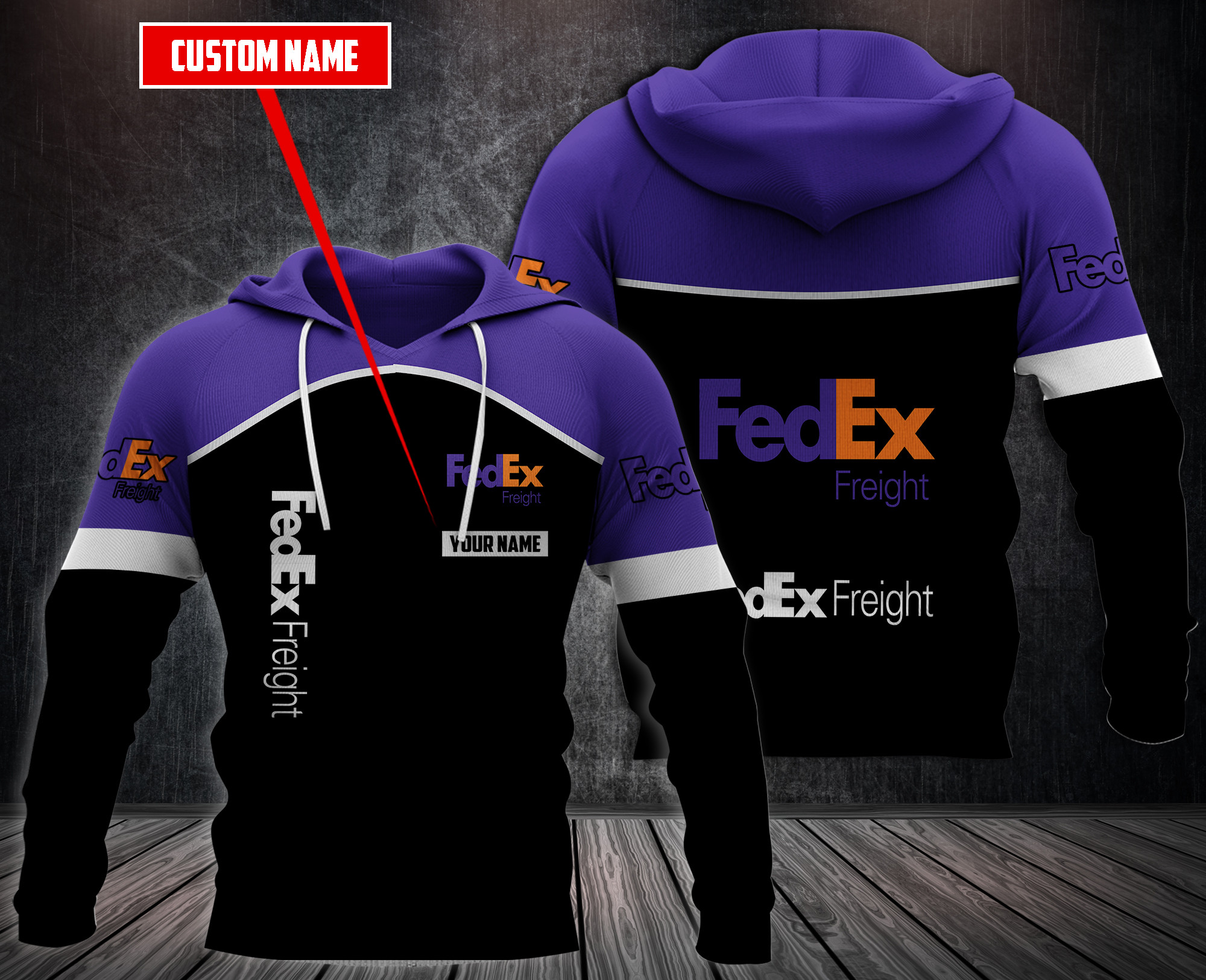 Personalized-Fedex-Freight-3D-Fleece-Hoodie-Hoodie-2