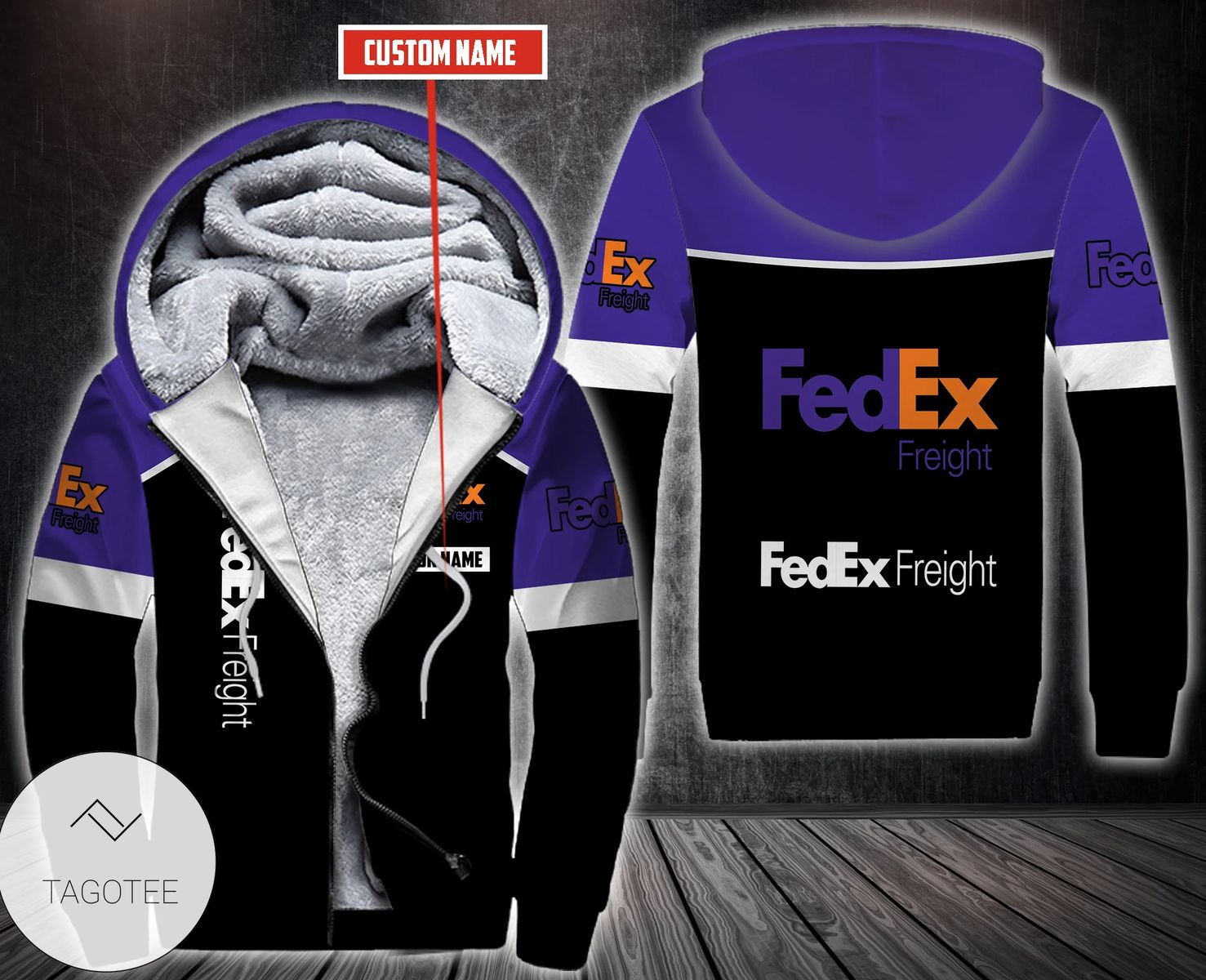 Personalized Fedex Freight Fleece Hoodie Personalized Fedex Freight Fleece Hoodie