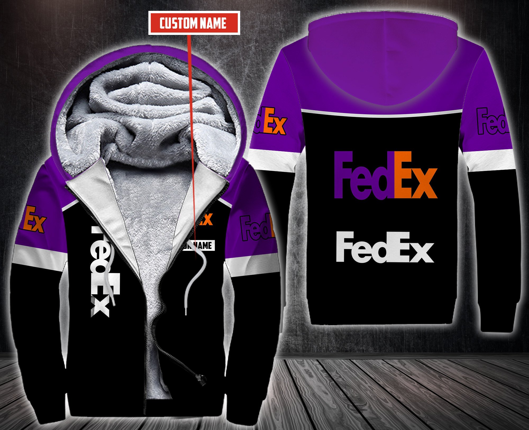 Personalized-Fedex-Ground-Fleece-Hoodie-1