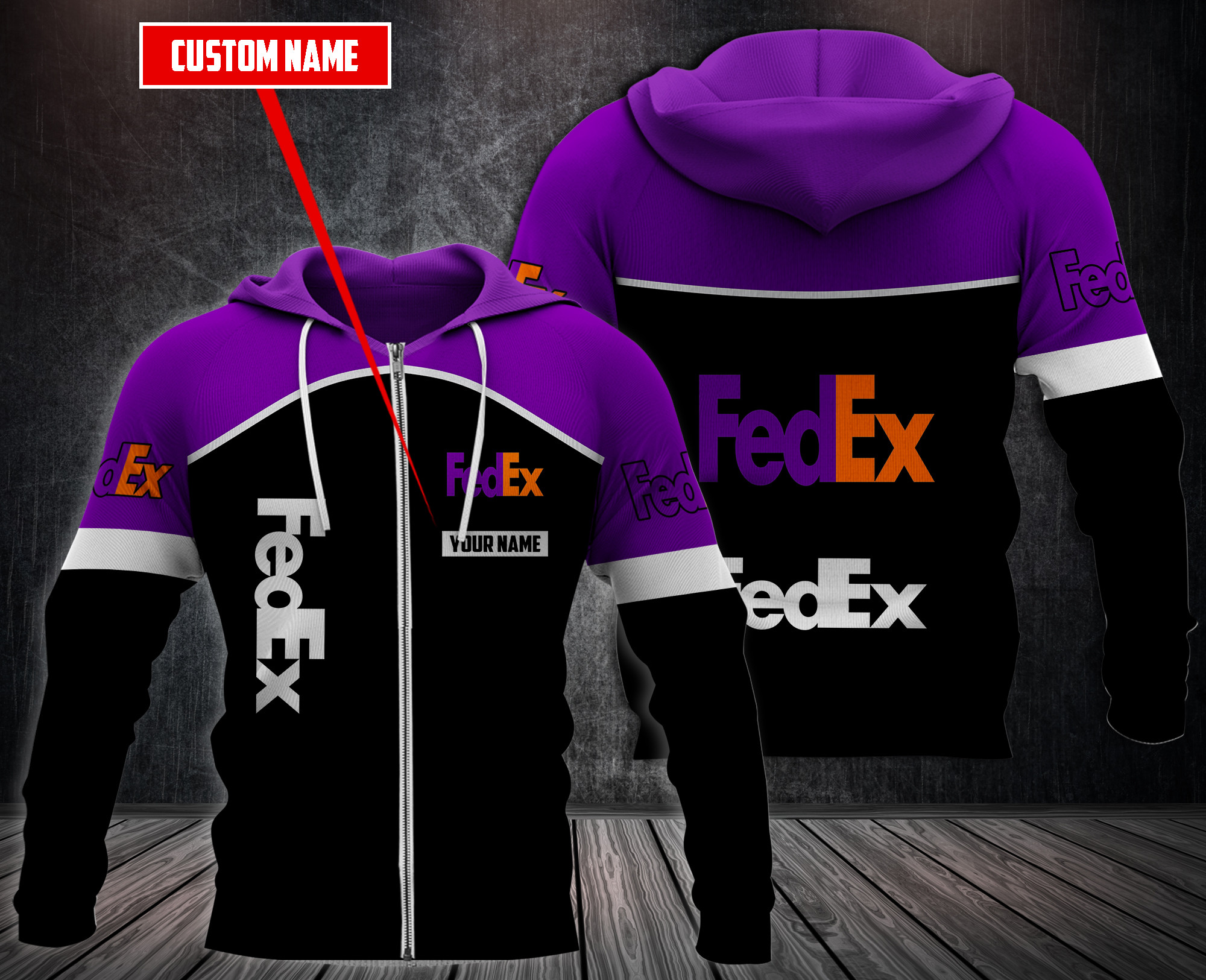 Personalized-Fedex-Ground-Fleece-Hoodie-3