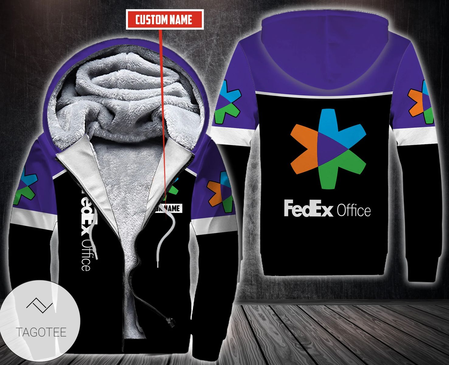 Personalized Fedex Office Fleece Hoodie Personalized Fedex Office Fleece Hoodie