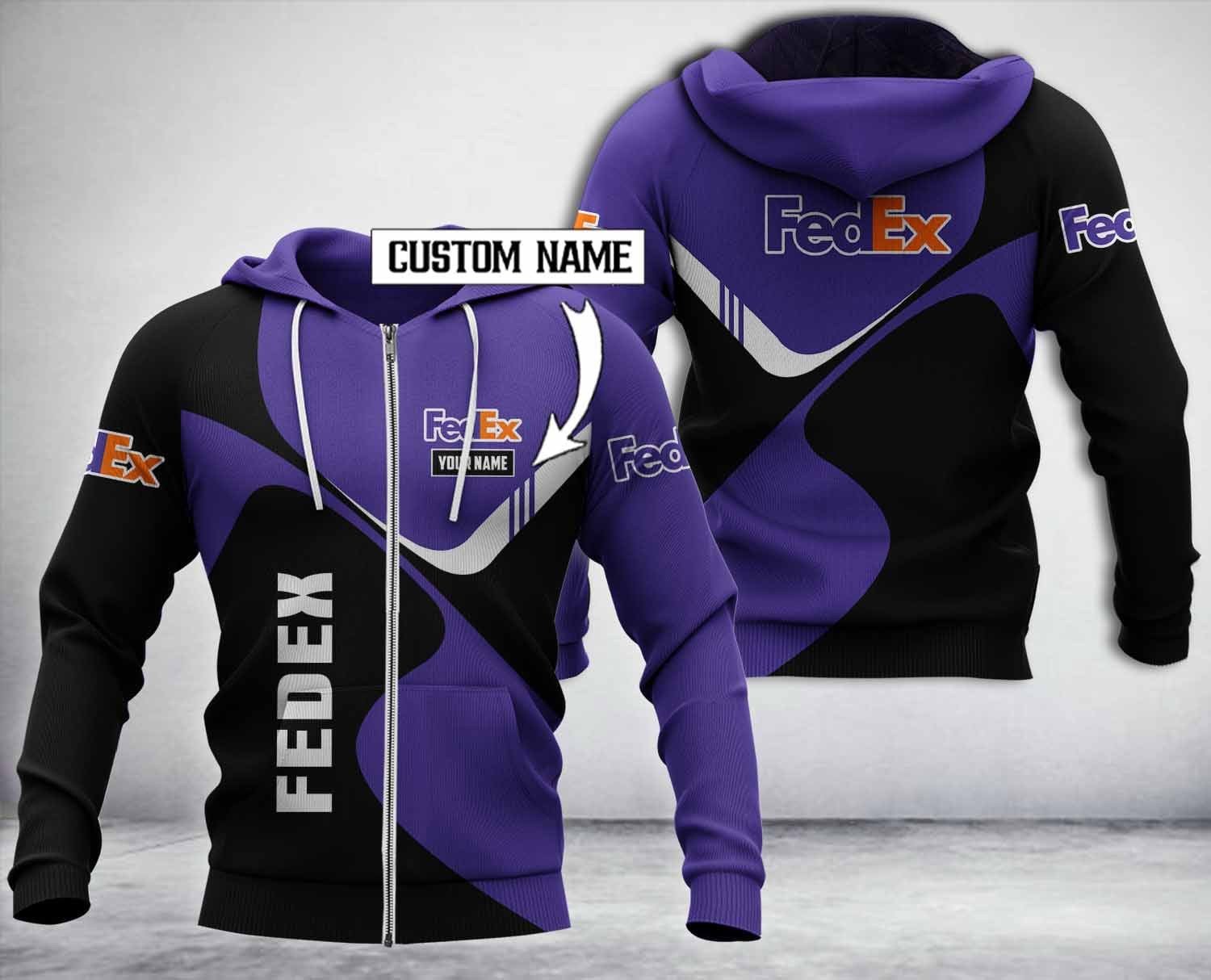 Personalized-Fedex-Violet-3D-Hoodie-Fleece-Hoodie-2