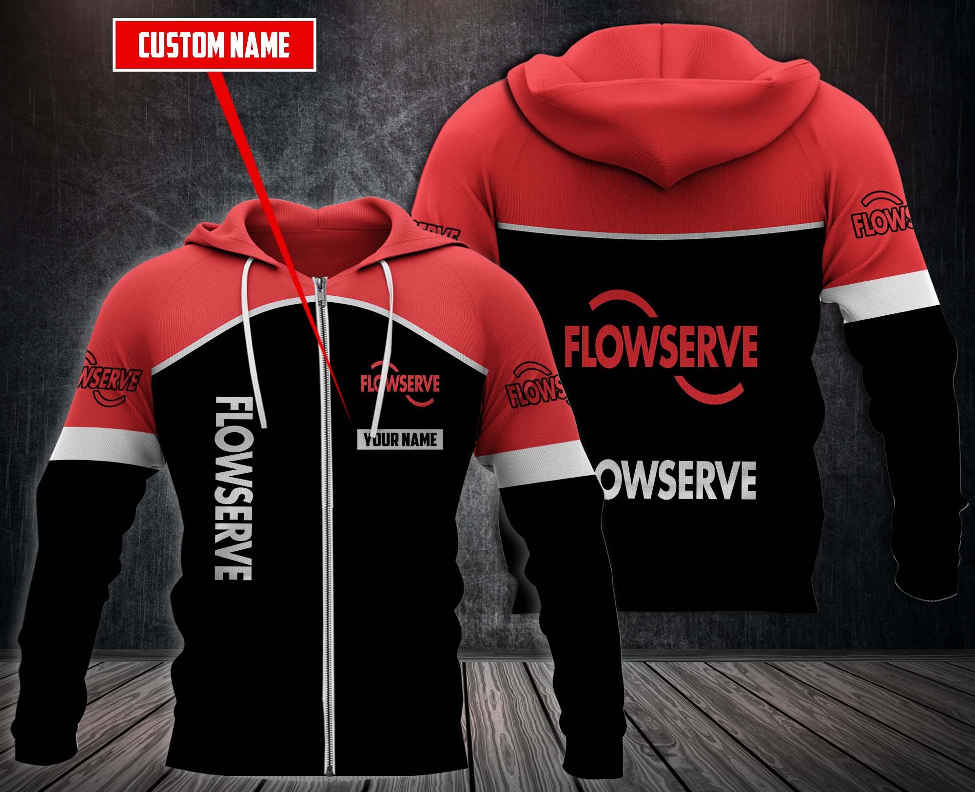 Personalized Flowserve Custom Hoodie Personalized Flowserve Custom Hoodie