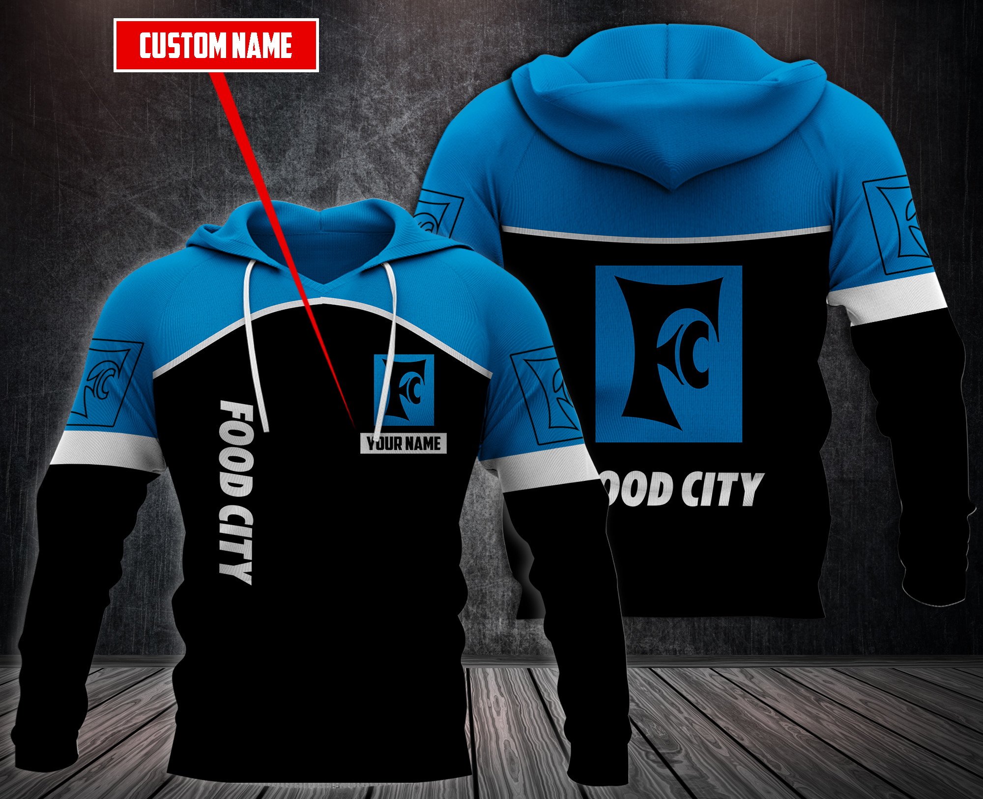 Personalized-Food-City-3D-Fleece-Hoodie-Hoodie-2