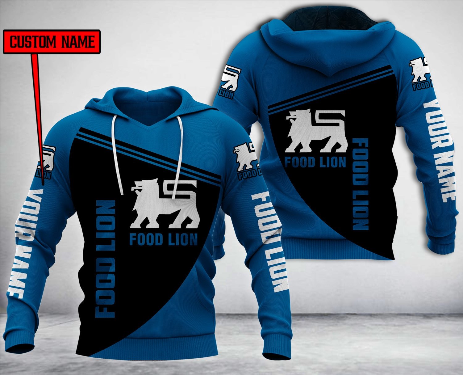 Personalized-Food-Lion-Custom-3D-Hoodie-Zip-Hoodie-2