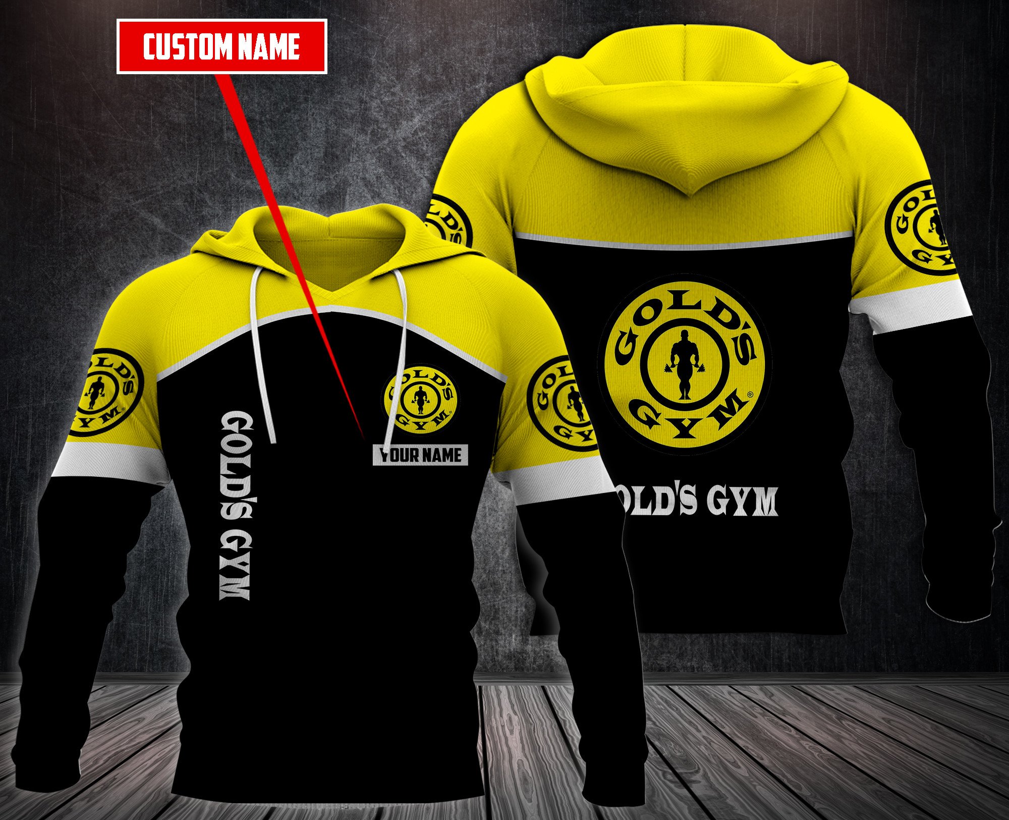 Personalized-GoldS-Gym-3D-Hoodie-Fleece-Hoodie-2