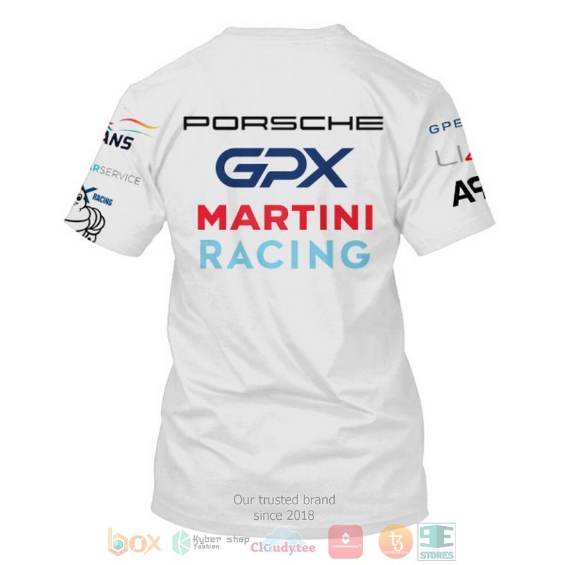 Personalized Gpx Martini Racing Porsche Custom 3D Shirt Personalized Gpx Martini Racing Porsche Custom 3D Shirt